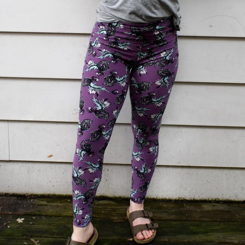 Super soft patterned leggings